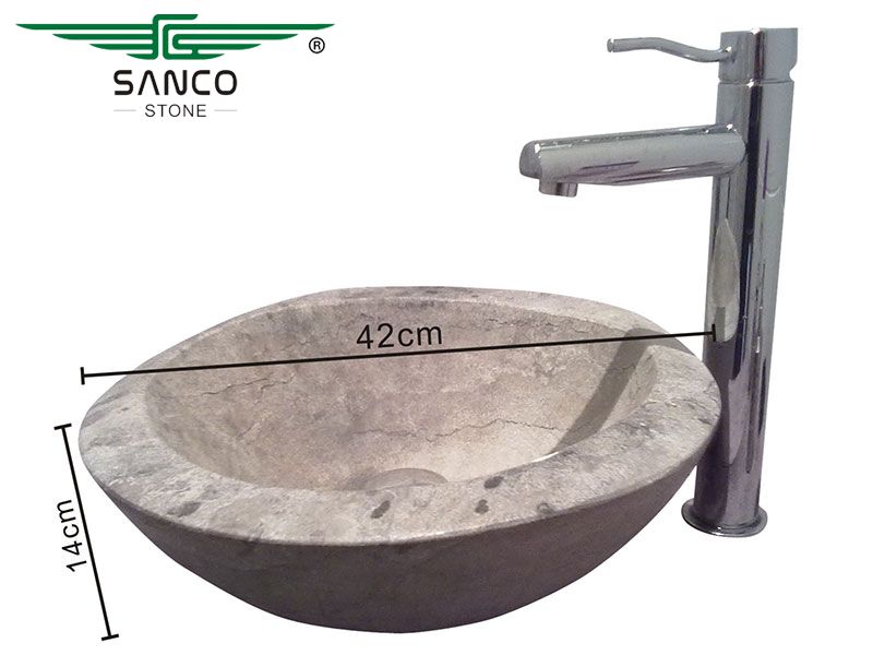 Natural Marble Bathroom Wash Basin