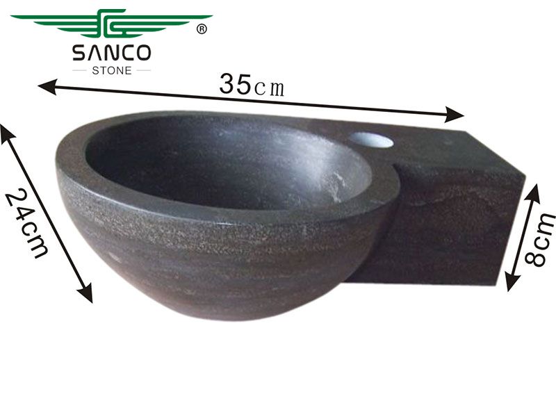 Mini Bluestone Hand Wash Basin