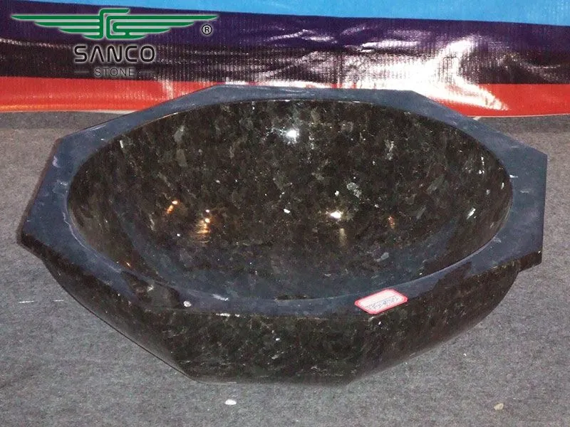 Black Pearl Granite Wash Basins