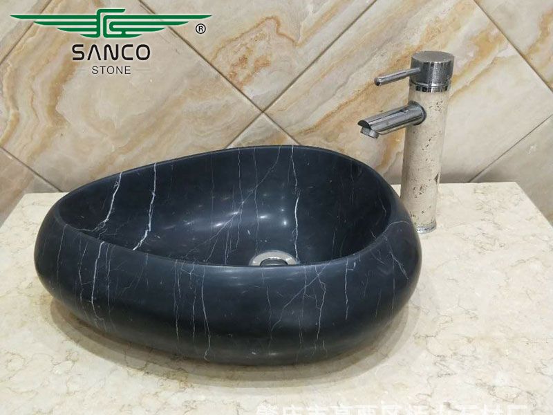 Free Standing Wash Basin Waterdrop Shaped