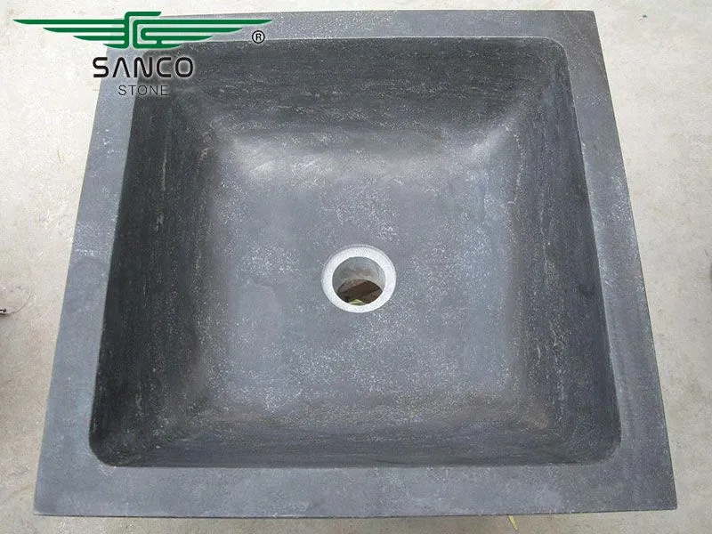 Modern Bluestone Square Wash Hand Basin