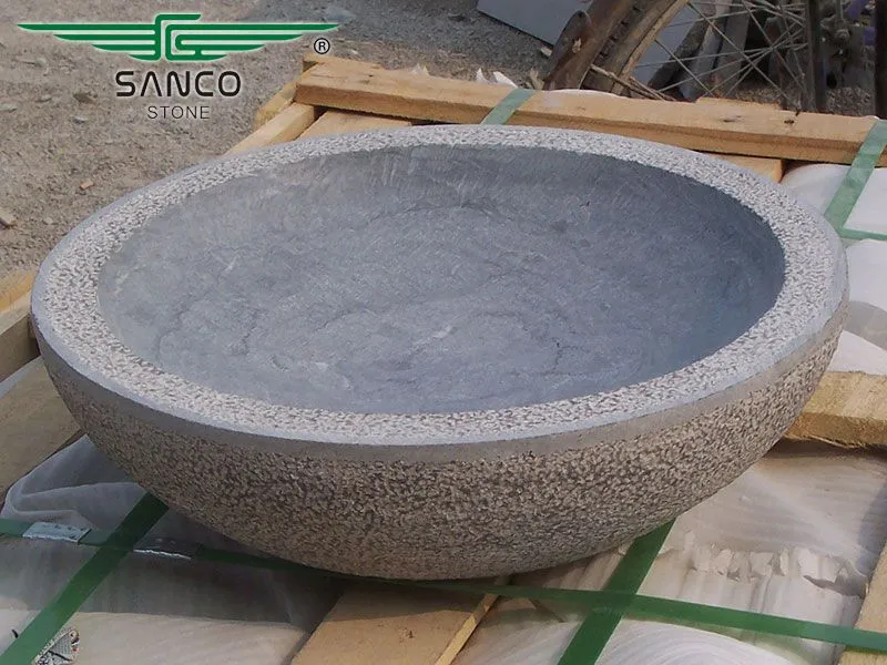 Outdoor Vessel Sink Round Wash Basin