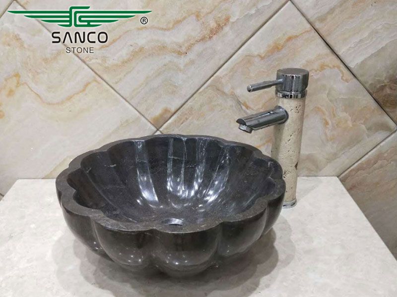 Shell Shaped Sink Vessel Wash Hand Basin