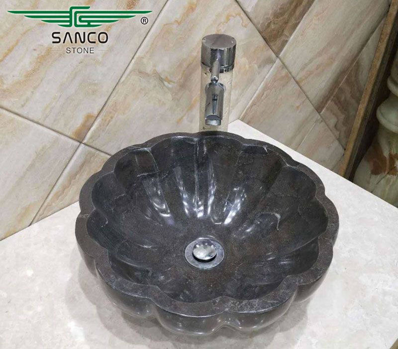 Shell Shaped Sink Vessel Wash Hand Basin