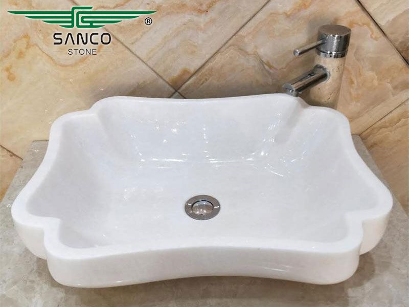 Vessel Bathroom Sink Marble Wash Basin Design