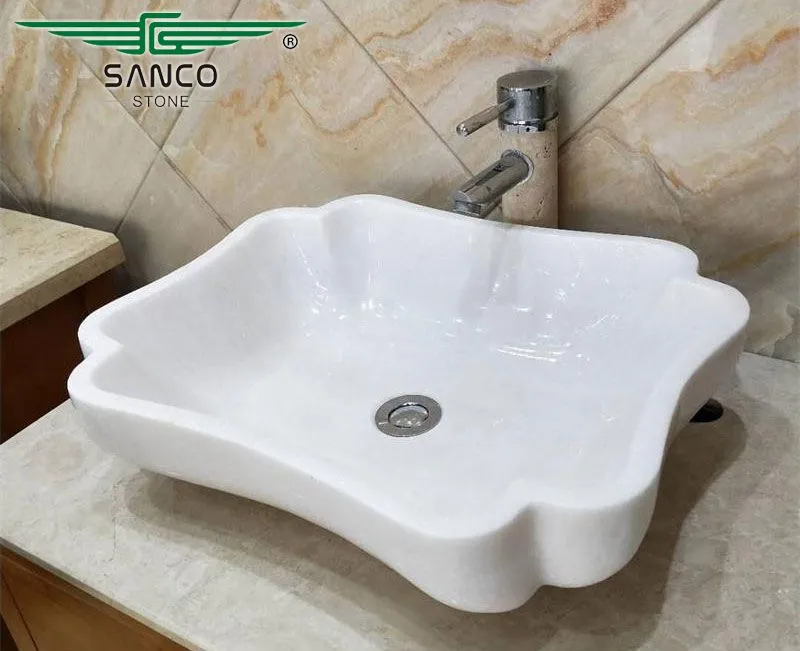 Vessel Bathroom Sink Marble Wash Basin Design