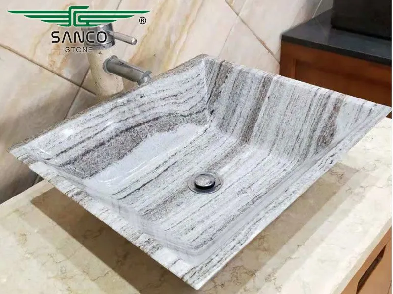 Above Counter Marble Vessel Lavatory Sink