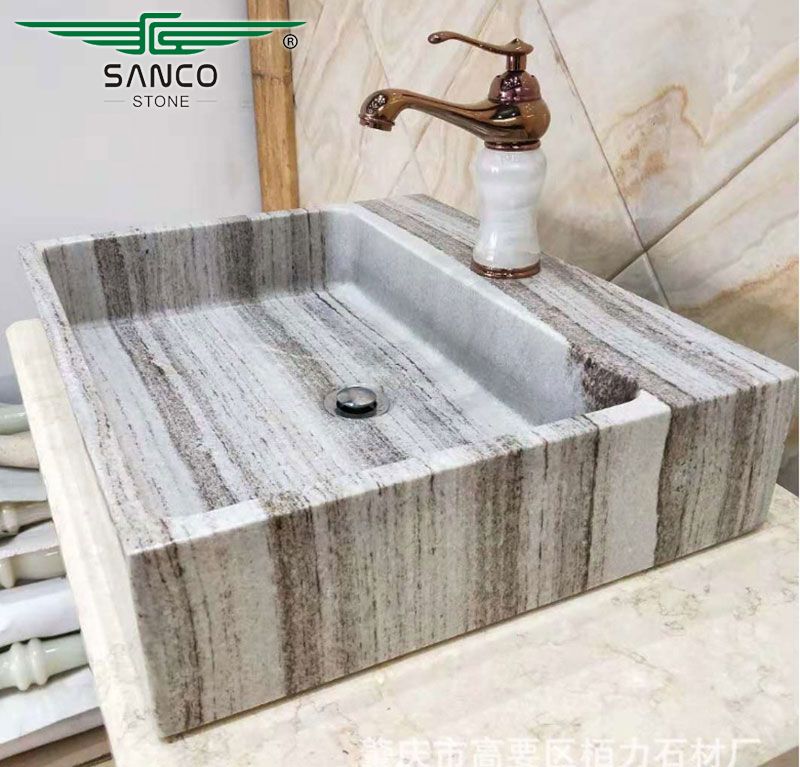 Countertop Washbasin Square Vessel Sink for Sale