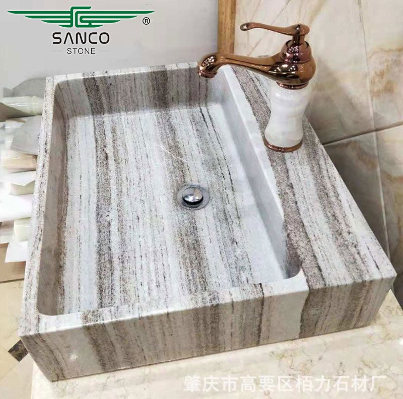 Countertop Washbasin Square Vessel Sink for Sale