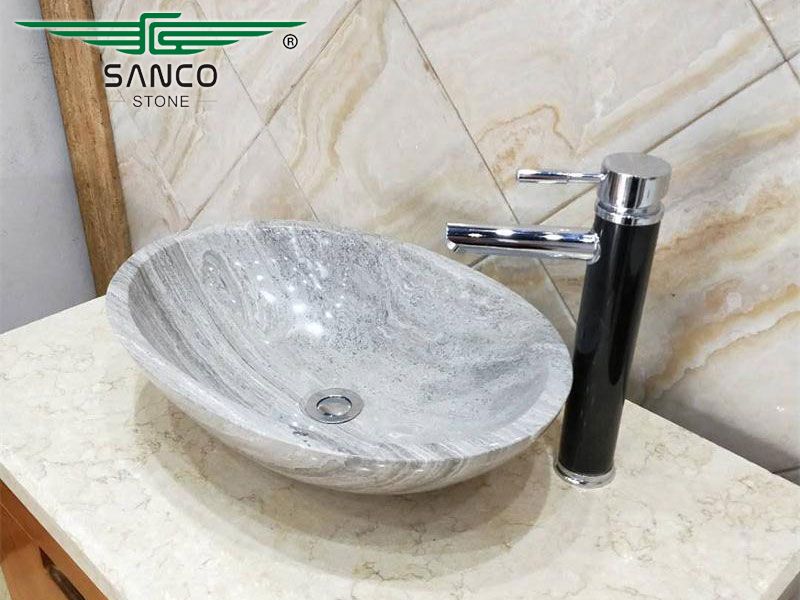 Bathroom Lavabo Hotel Oval Vessel Sink