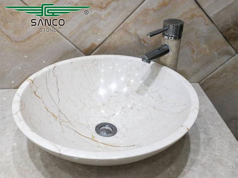 Bathroom Furniture Marble Vanity Hand Basin