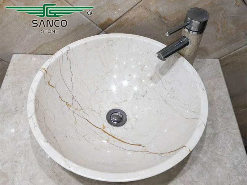 Bathroom Furniture Marble Vanity Hand Basin