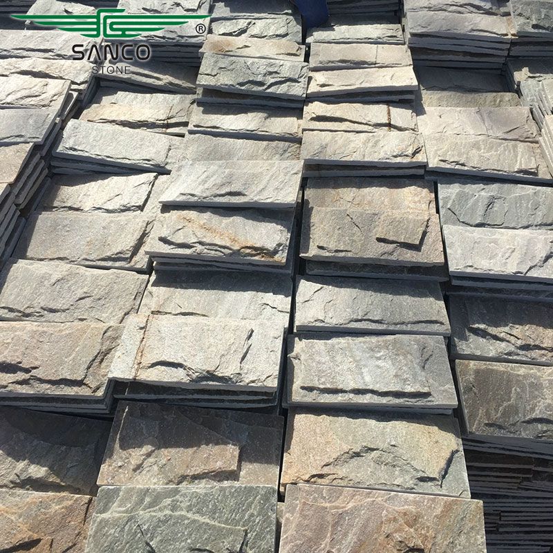 Mix Colors Quartz Thin Stone Veneer Panels