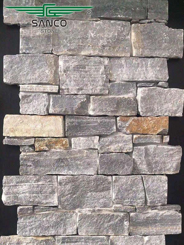 Z shape BLue Stone Stacked Stone Veneer