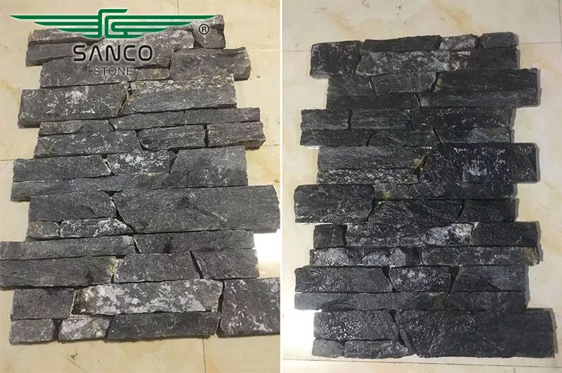 Black Stacked Stone