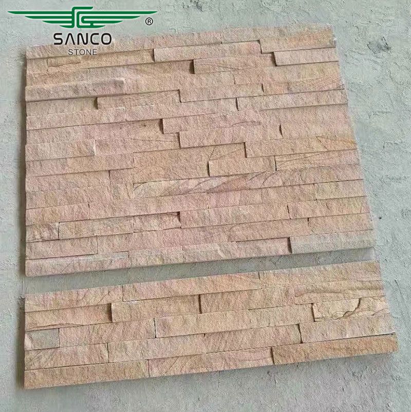 Sandstone Stacked Stone Wall Cladding for Exterior