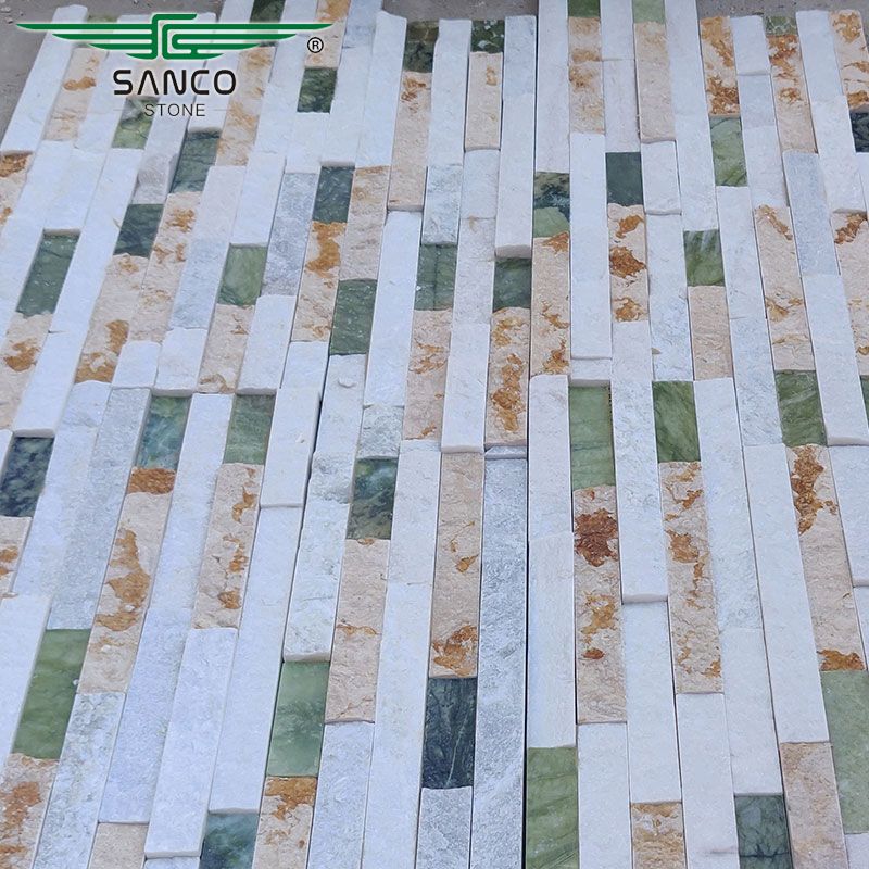 Natual Mixed Color of Stack Stone Veneer