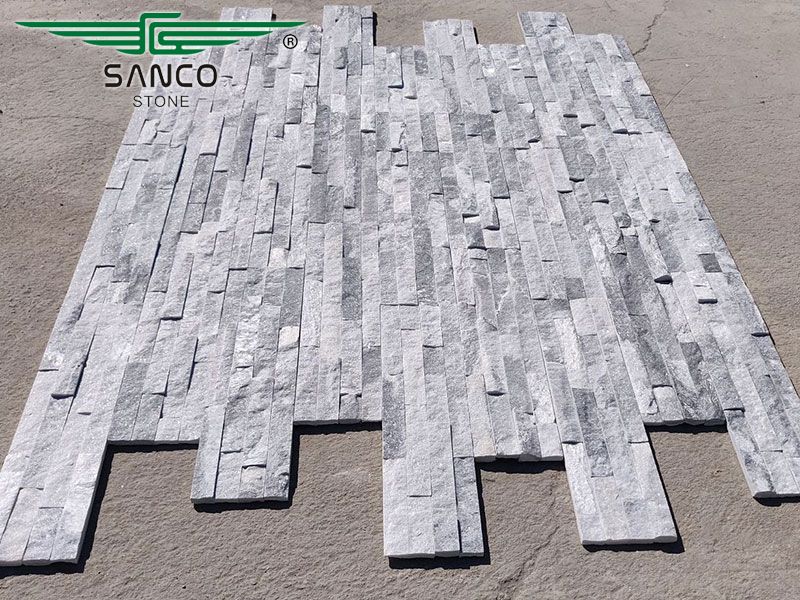 Grey Marble Ledger Stone 6