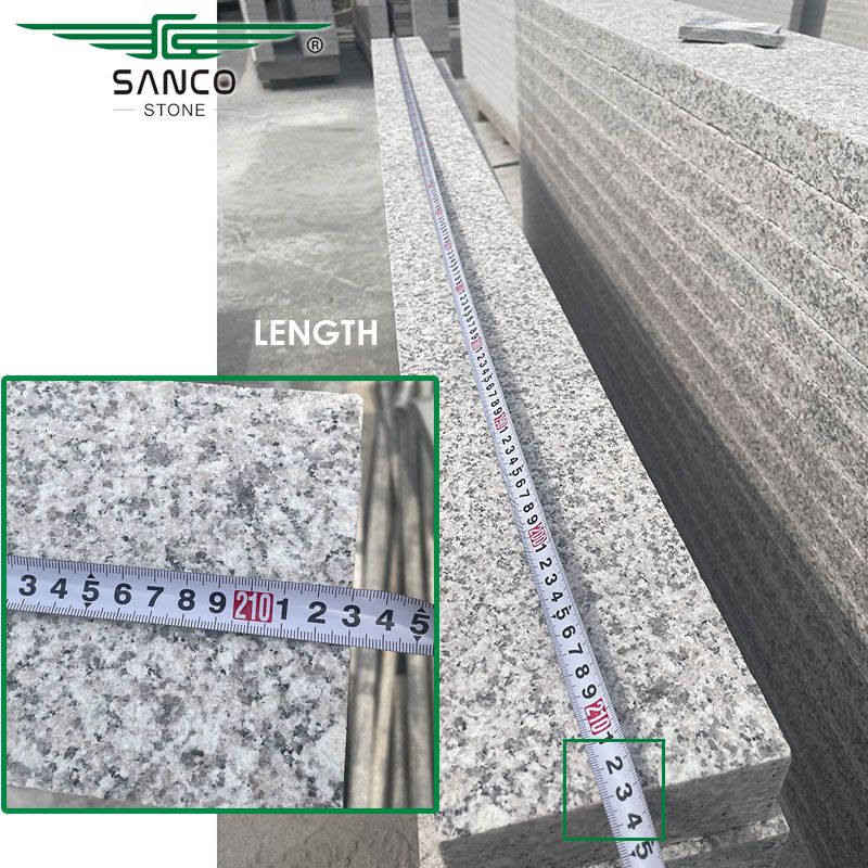 Outdoor Flamed Finish Granite Window Sill