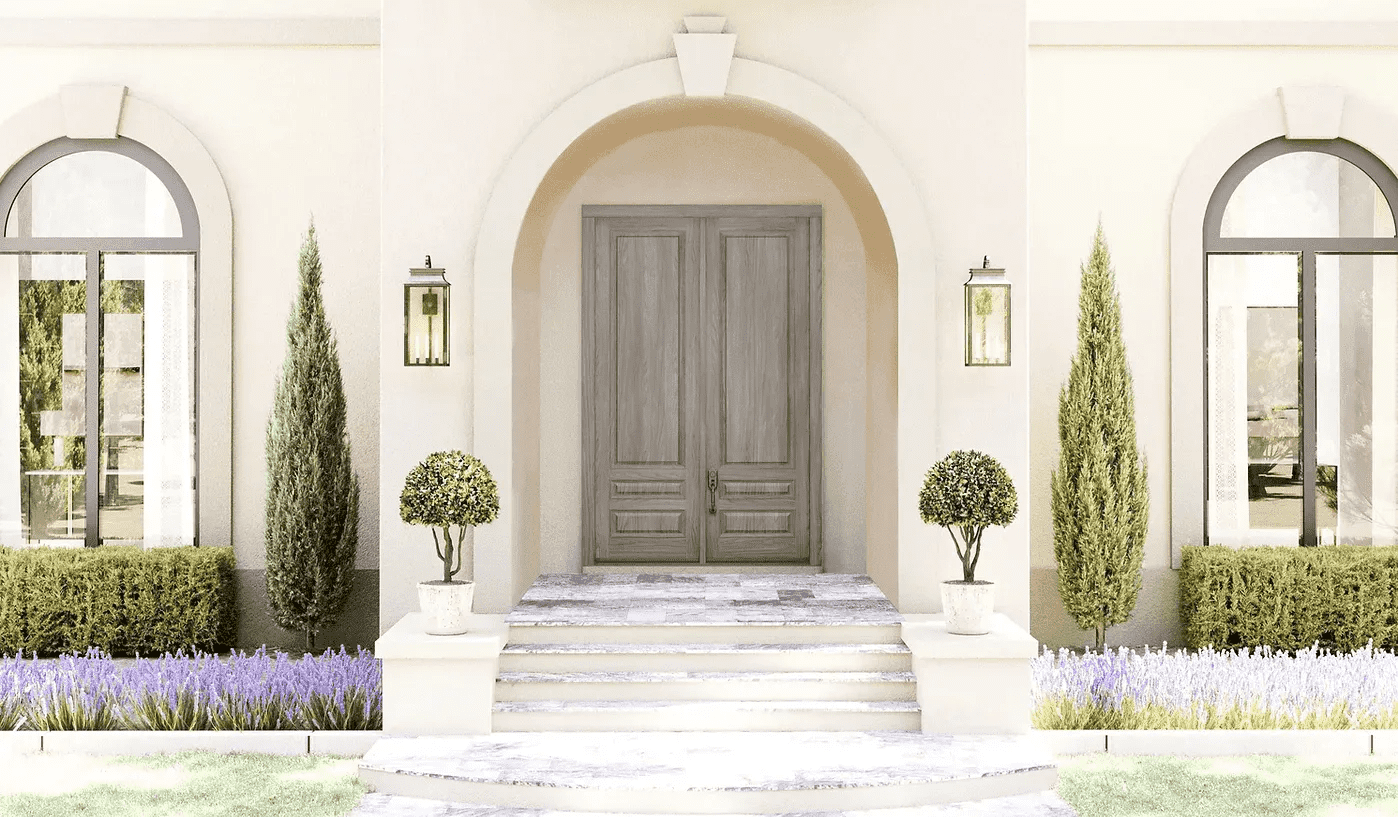 Choice of Front Door: Meeting the Needs of Safety and Aesthetics