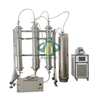 The closed-loop method uses an extractor vessel that is completely closed to the outside atmosphere, so the hydrocarbon solvent used in extraction never comes in contact with the air.
