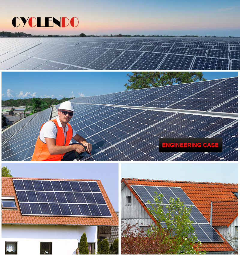 Off grid solar system 450w solar panels for home
