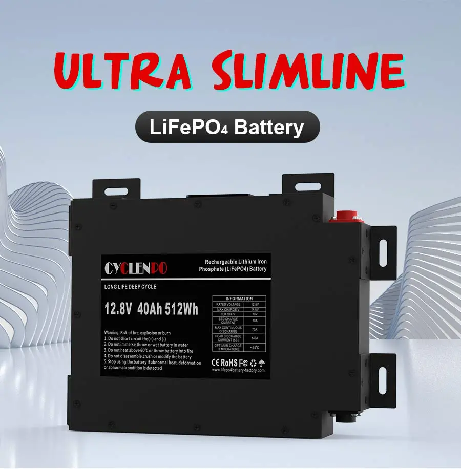 12v 40ah lithium battery for off road