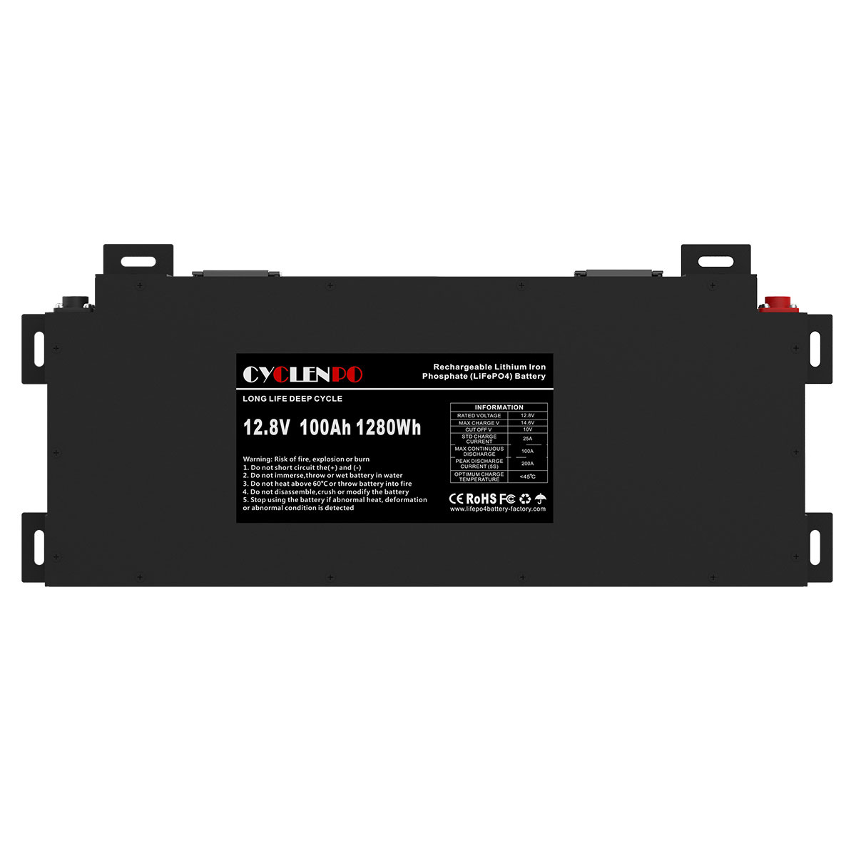 12v 100ah lifepo4 battery