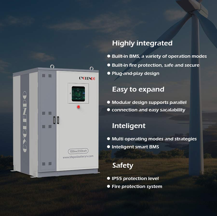 What is the role of energy storage cabinets?