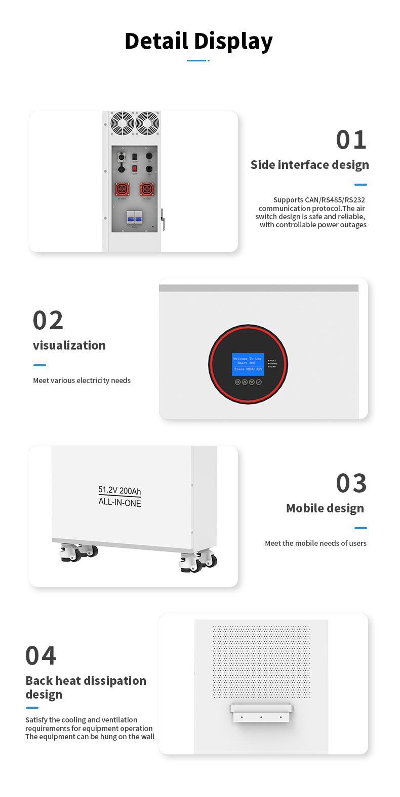 2025 new all in one energy storage battery