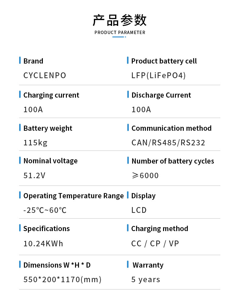 2025 new all in one energy storage battery