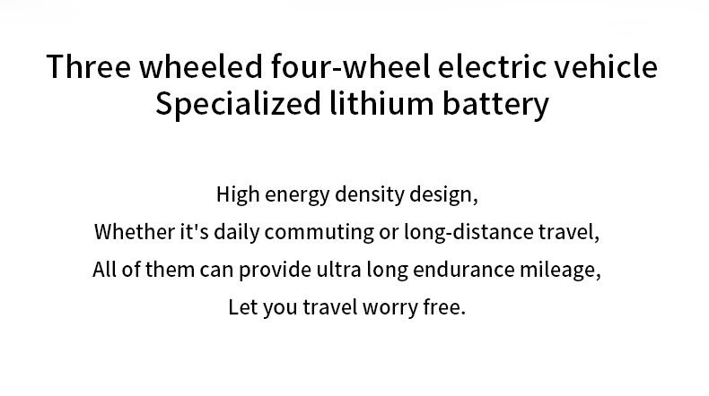 Cyclenpo 72V 50Ah LiFePO4 Tricycle Battery