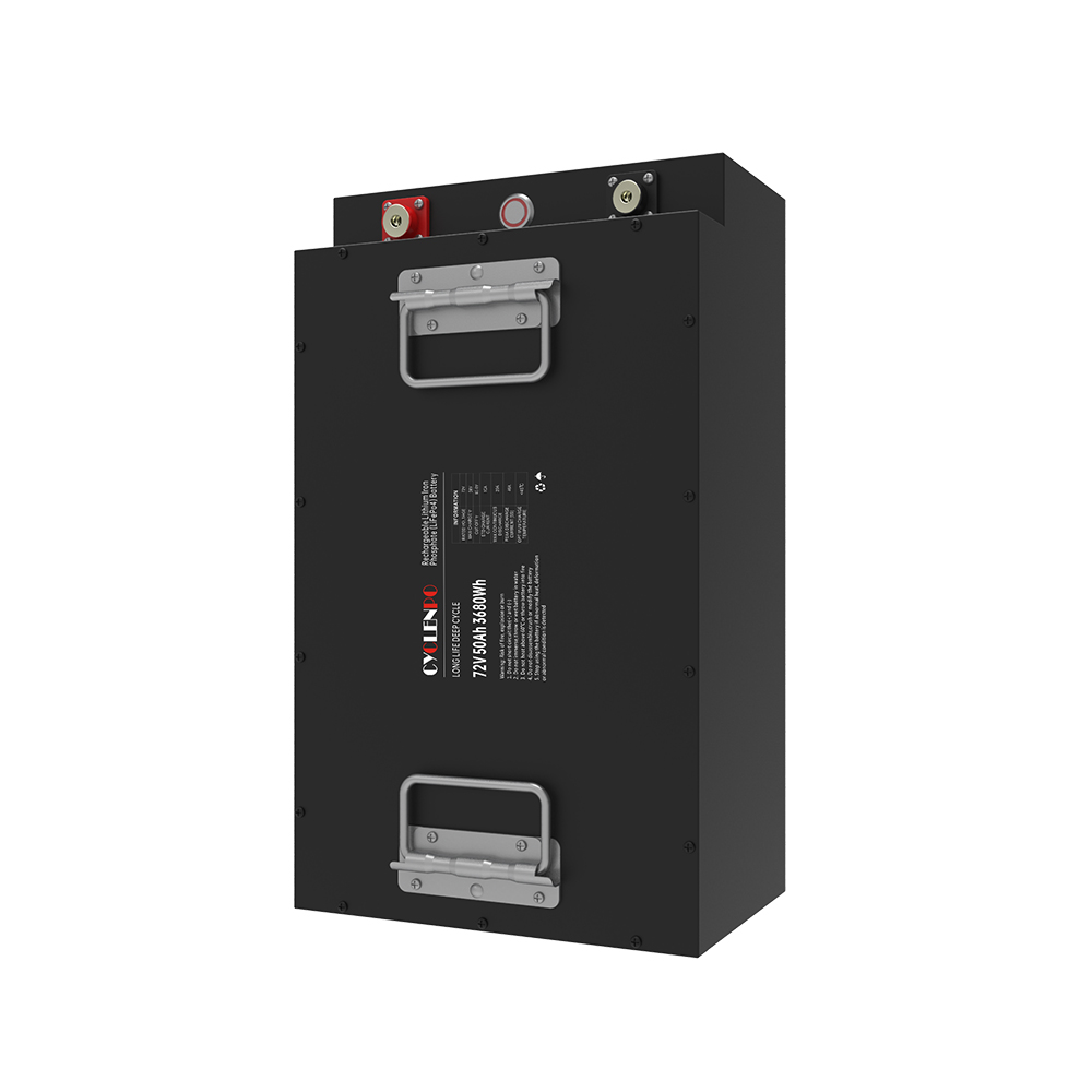 Cyclenpo 72V 50Ah LiFePO4 Tricycle Battery