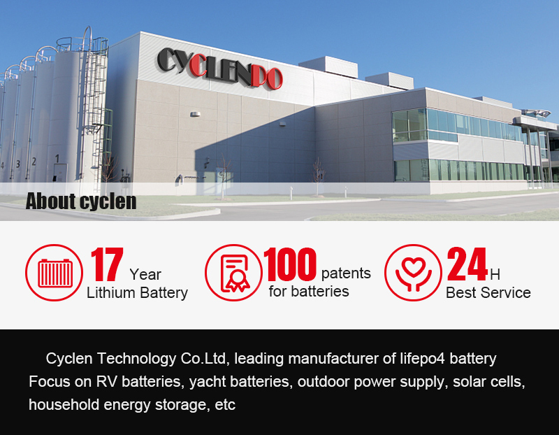 Cyclenpo 72V 50Ah LiFePO4 Tricycle Battery