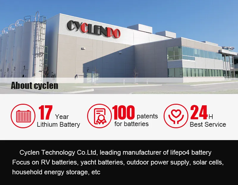 Cyclenpo 72V 50Ah LiFePO4 Tricycle Battery