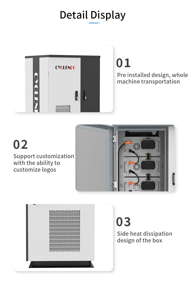 Cyclenpo 20kW/57kWh Air-Cooled Energy Storage System