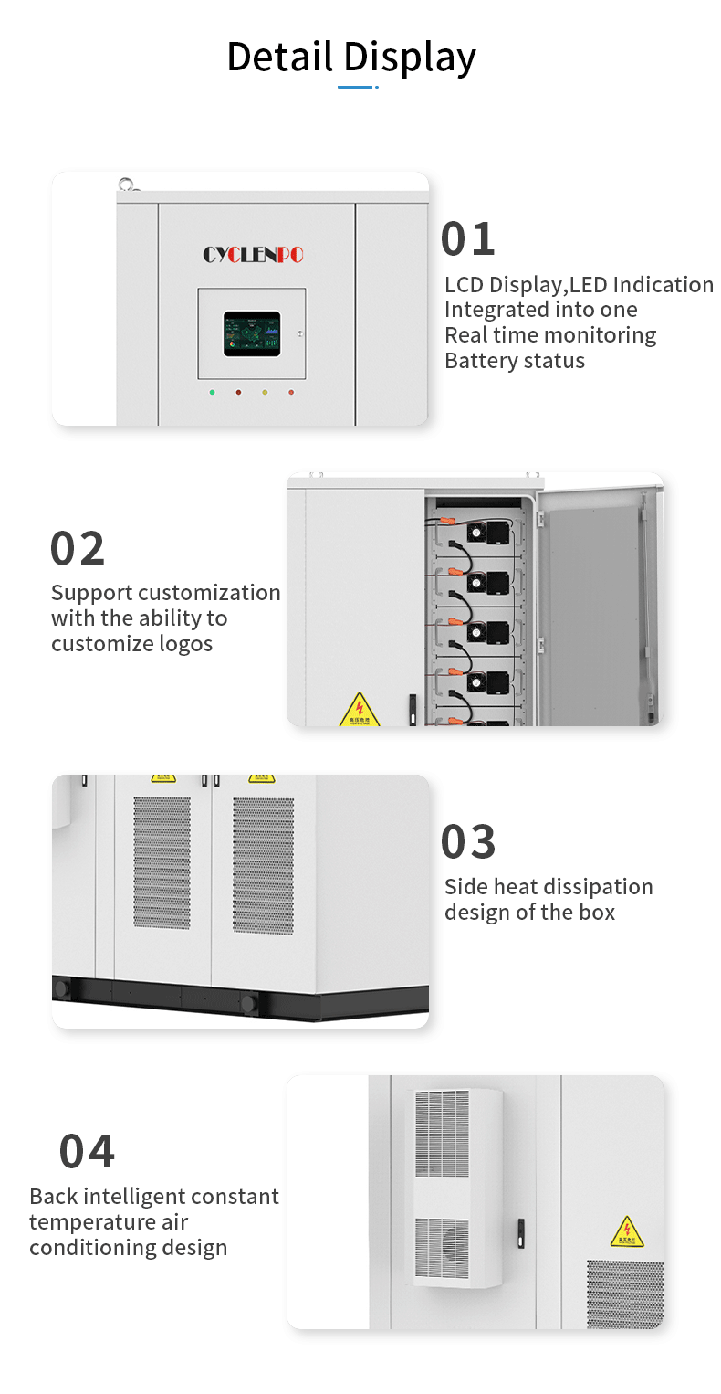 Cyclenpo 100KW/215KWh Air-Cooled Energy Storage System