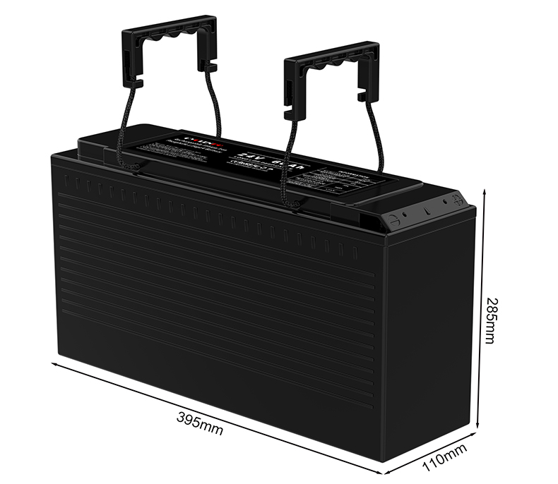 Ultra thin 24v 60ah lifepo4 battery for vehicle