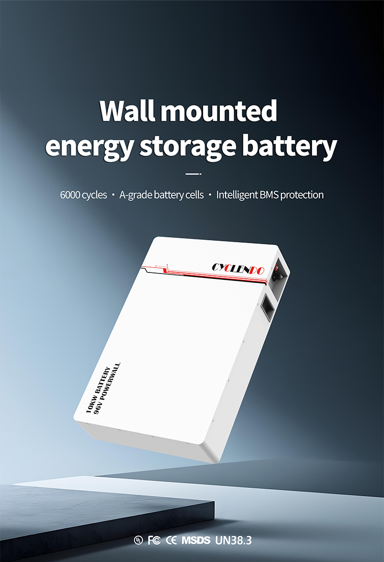 Cyclenpo 96v 100ah powerwall