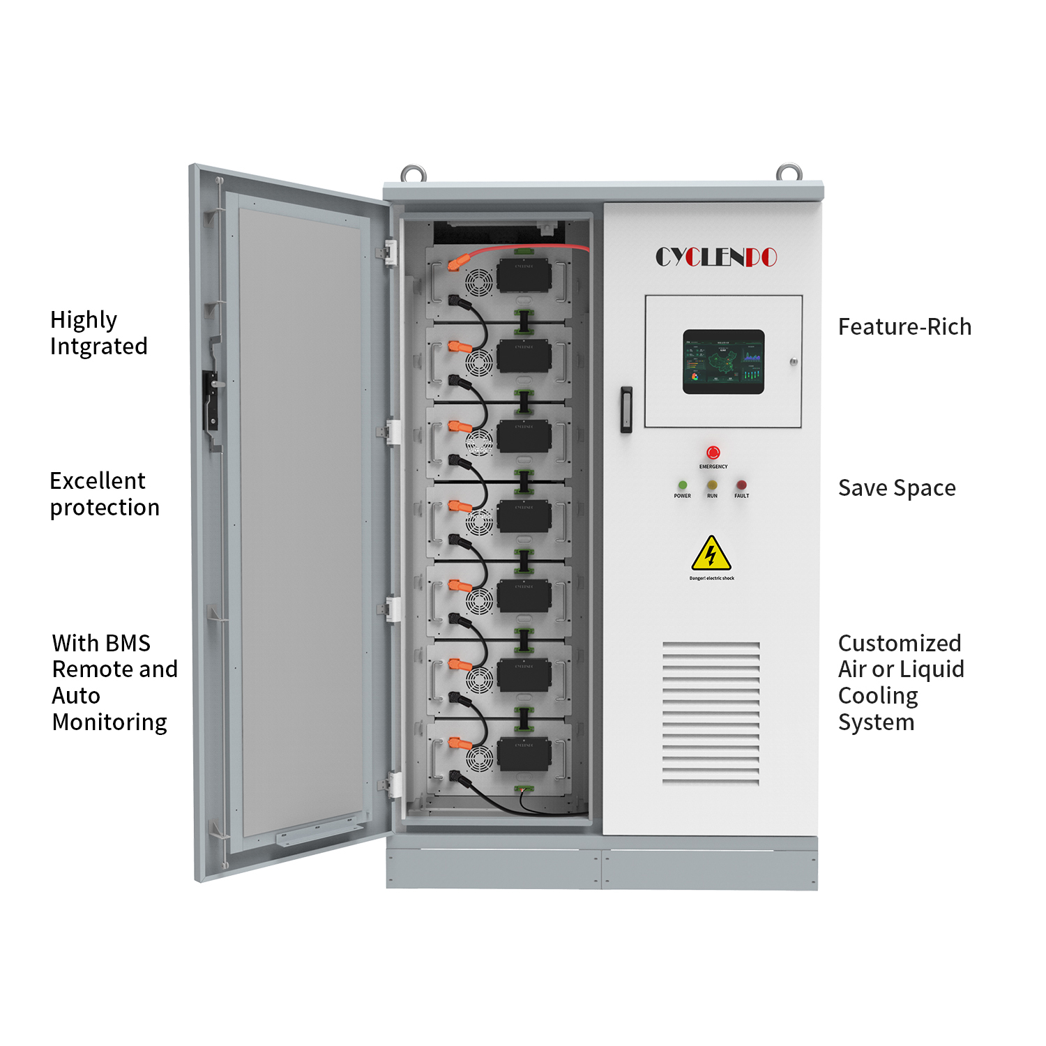 Cyclenpo 50kW/100kWh Air-Cooled Energy Storage System
