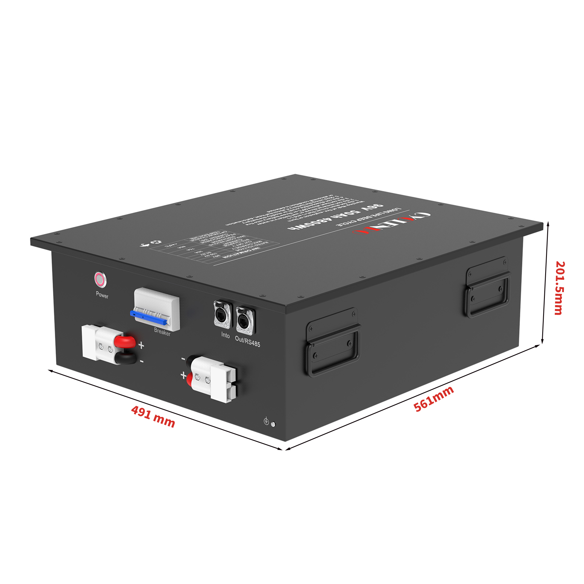 96v 50ah lifepo4 battery with ul