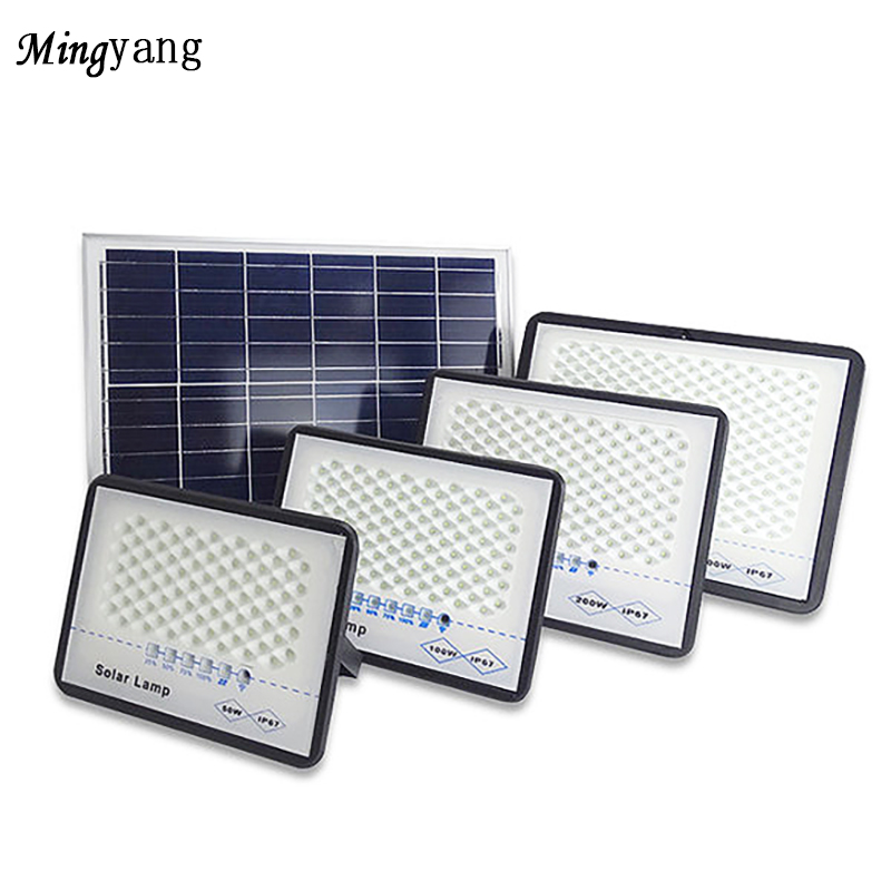 Nano solar flood light reflector high output50W100W200W300W