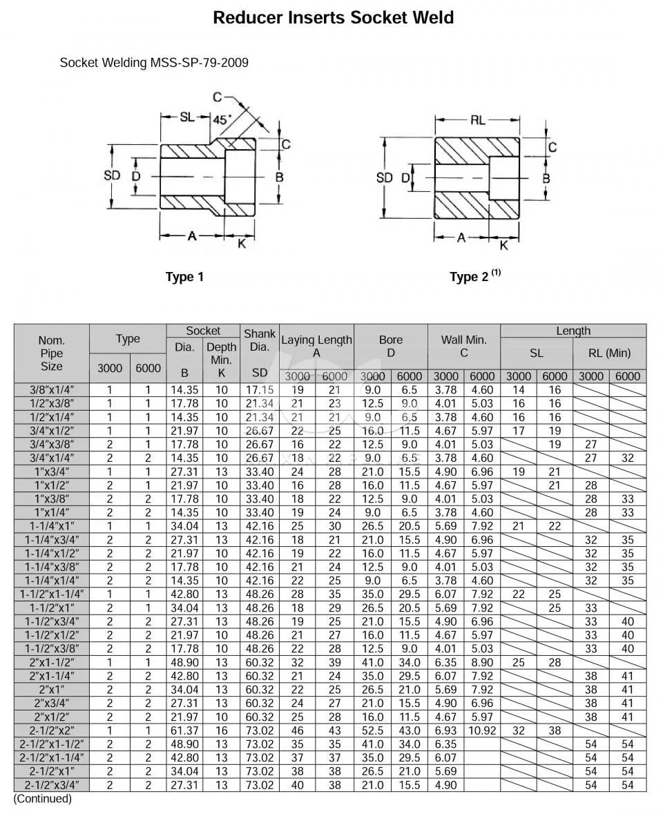 socket reducer insert