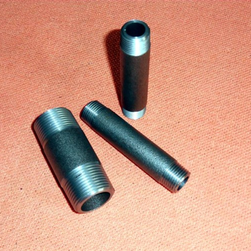 carbon steel NPT thread pipe nipple