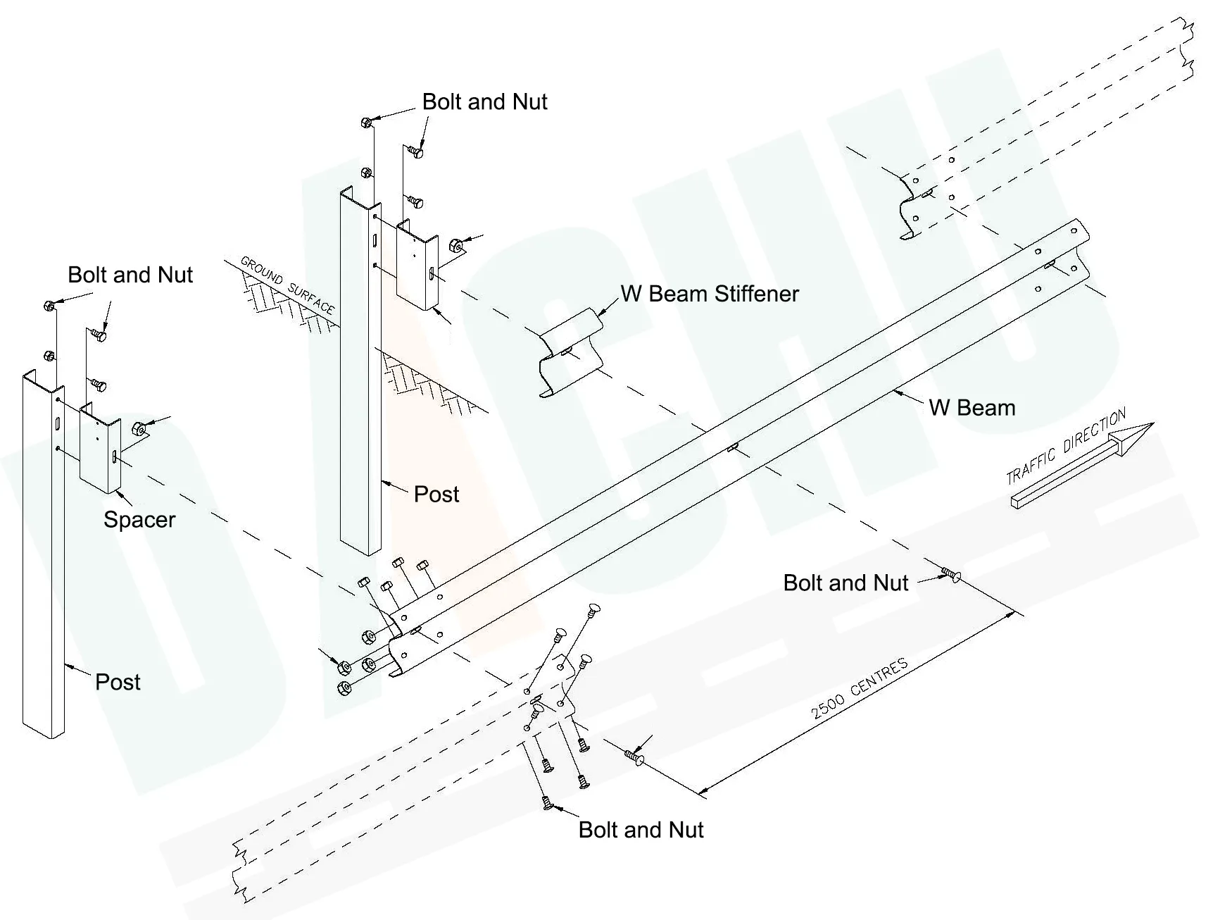 zinc-coated-u-post-for-guardrail-dachu