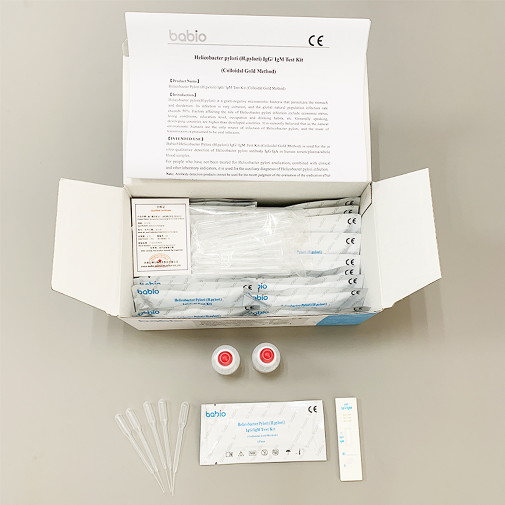 Helicobacter pylori (H.pylori) IgG/ IgM Test Kit