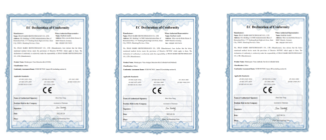 Bibo's three monkeypox virus detection products have also won the CE certification of the European Union