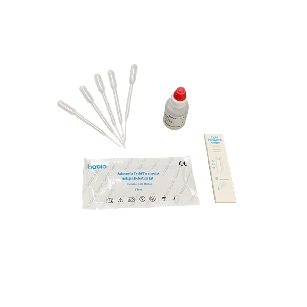 Salmonella typhi/paratyphi A Antigen Detection Kit