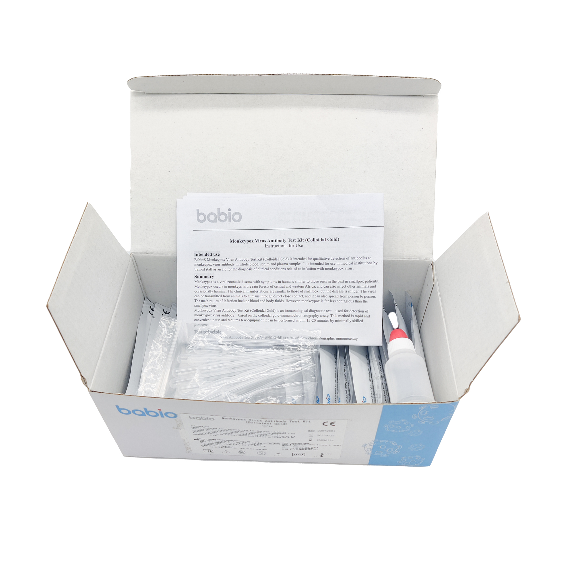 Monkeypox Virus Antibody Test Kit (Colloidal Gold)