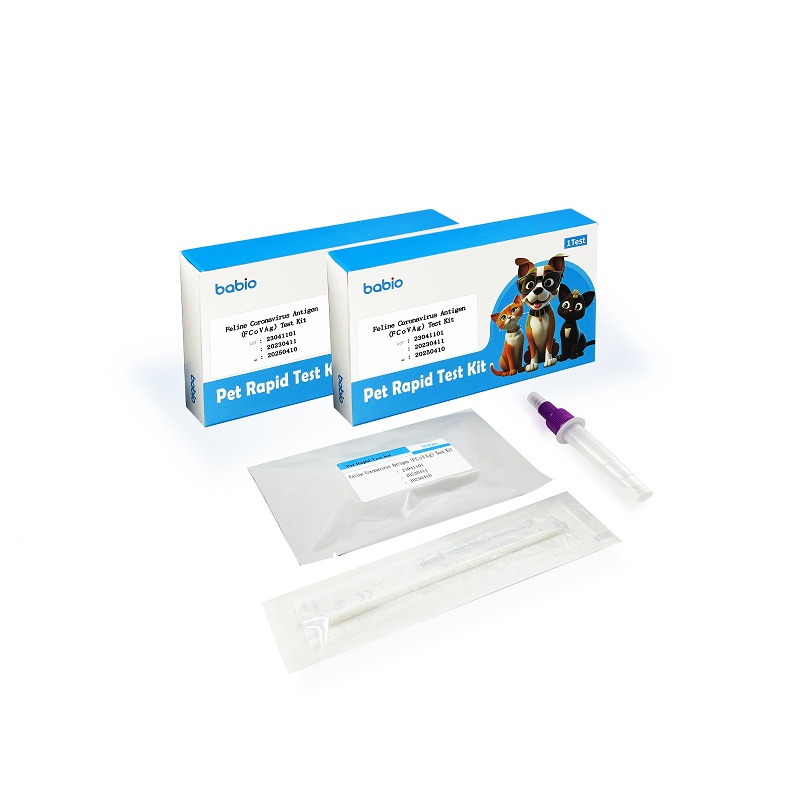 Cat coronavirus antigen (FCoV Ag) test kit